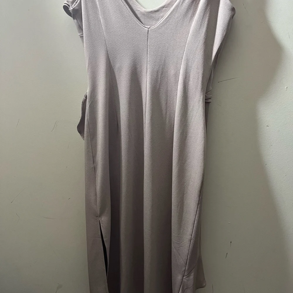 ASOS spaghetti strap dress! Color beige! Pit the pit 17 inches. Length 36 inches - Picture 6 of 17